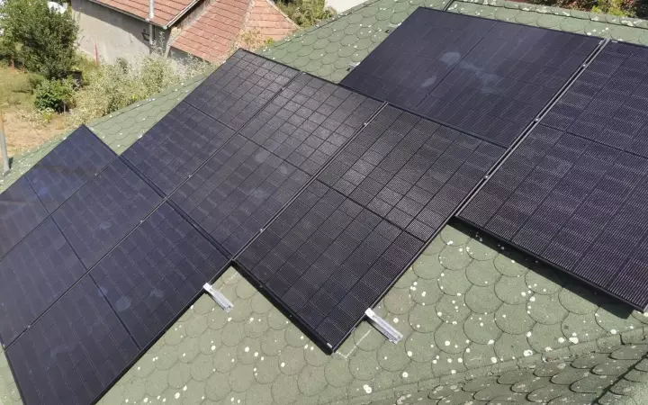 Napelem + tároló rendszer, Bükkszék