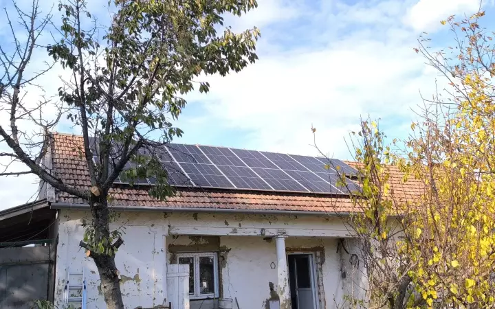 Napelem rendszer, Tiszaderzs